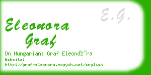 eleonora graf business card